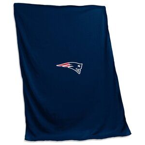New England Patriots Sweatshirt Blanket Logo Brands 54 by 84 New with Tag